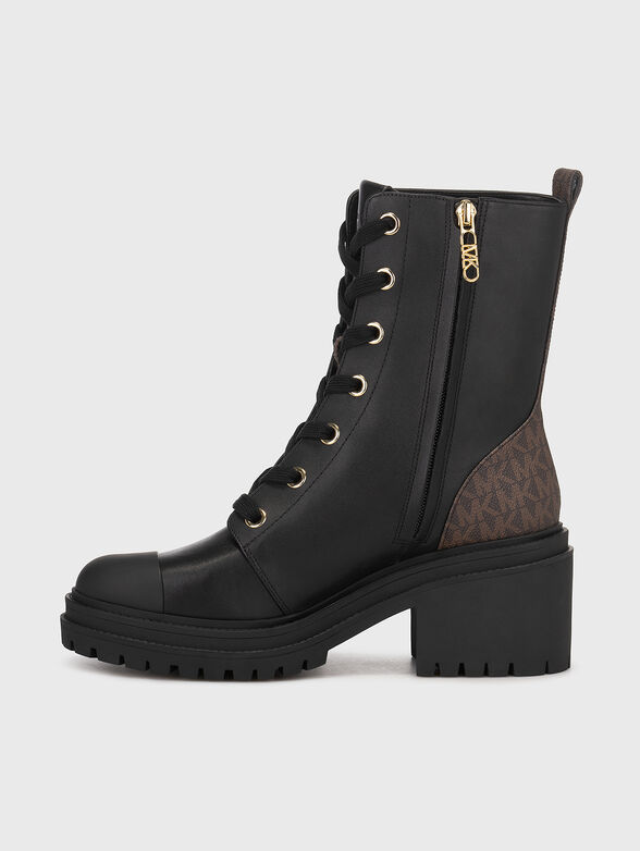 HANLEY leather ankle boots - 4