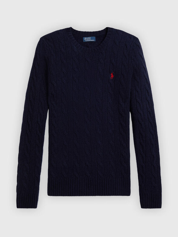 JULIANNA wool and cashmere sweater - 1