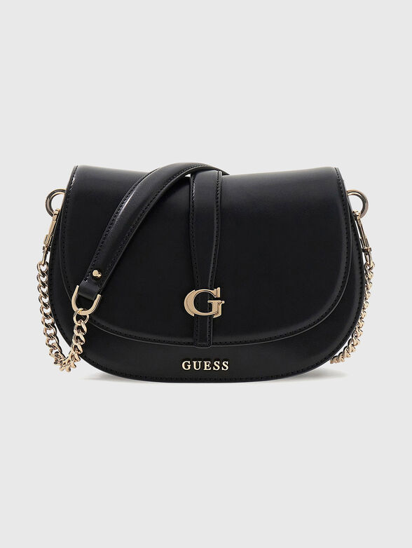 Black CARRIE bag with long strap - 1