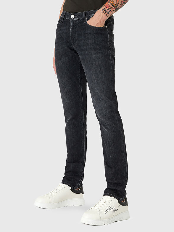 Slim jeans with logo detail - 1