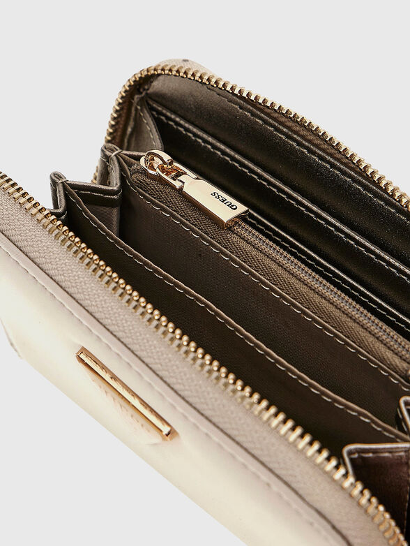 GEMMA wallet with triangular logo accent - 4