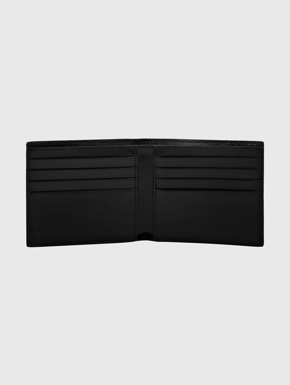 Leather wallet with gothic accent - 2