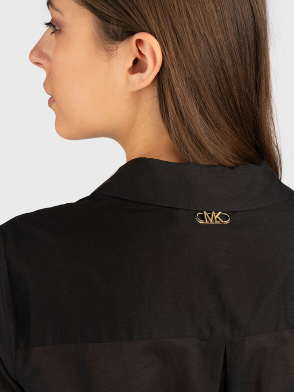 Maxi dress with slit - 5