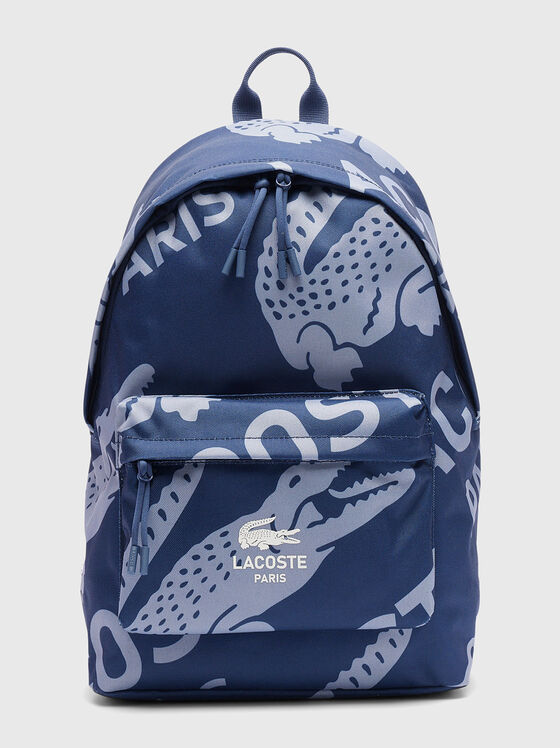 Backpack with logo print - 1