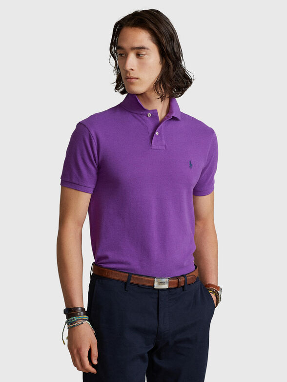 Polo-shirt with logo embroidery - 1