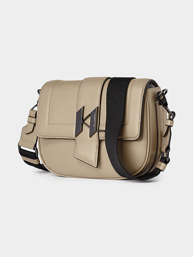 K/Saddle leather shoulder bag - 3