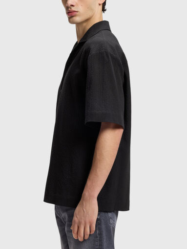 Oversized cotton-blend shirt - 5