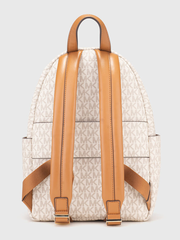 Backpack with gold details and logo - 2