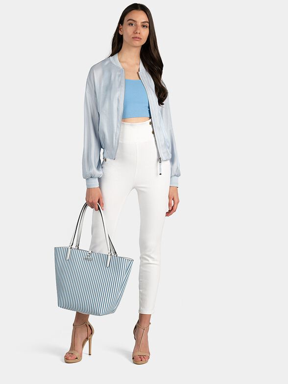 CHLOE Soft blue bomber - 4