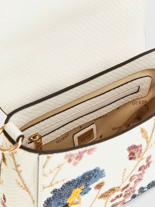 ZARIA bag with floral print - 4