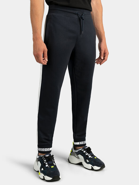 Sports pants with white straps - 4