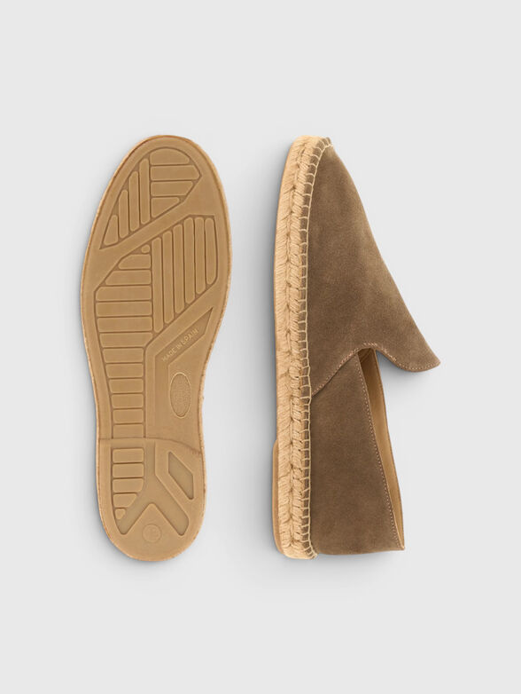 Brown suede espadrilles - 4