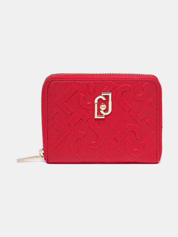 Wallet with embossed logo print - 1