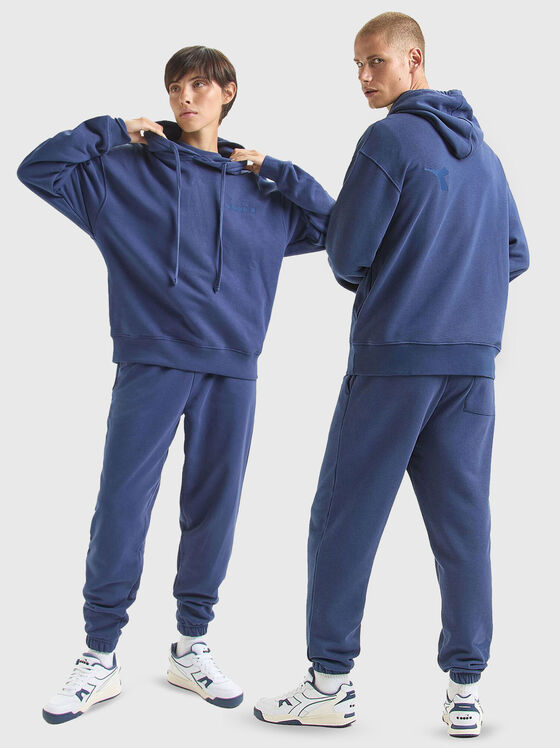 Унисекс суитшърт с качулка  - 1