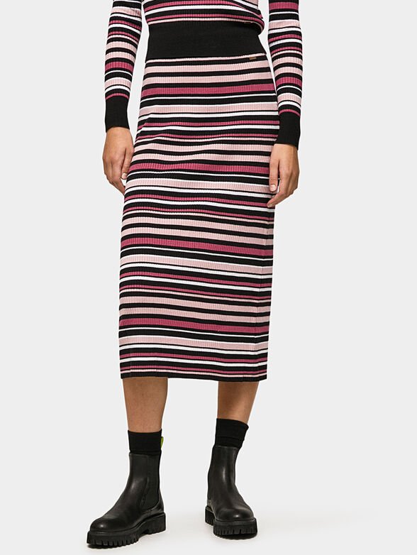 TIFFANI striped skirt - 1