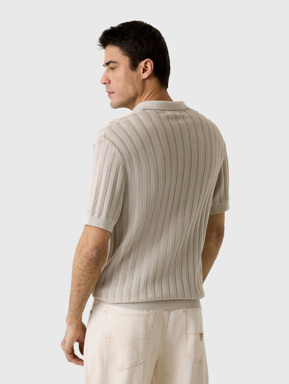 Beige polo-shirt - 2