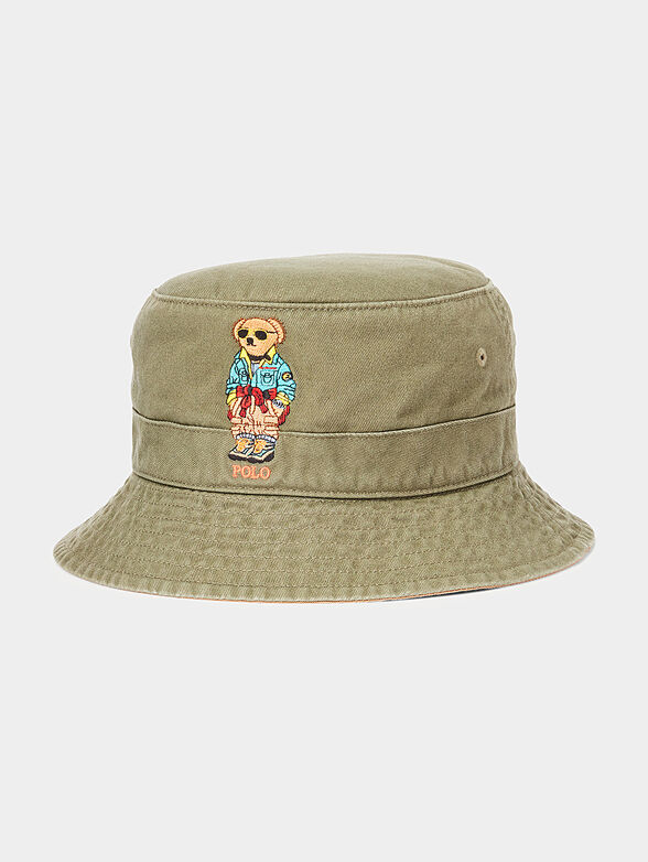 Bucket hat with Polo Bear embroidery - 1