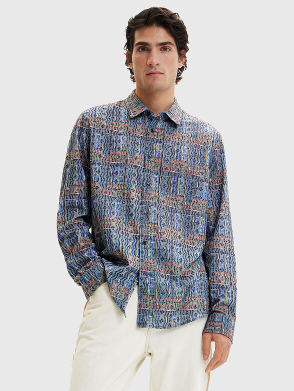VELEZ shirt with multicolour print - 1
