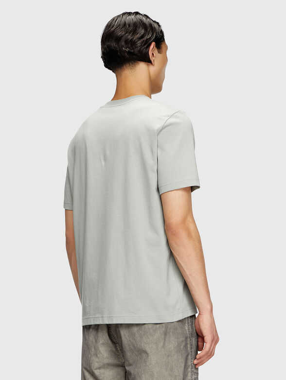 T-ADJUST-BIGOVAL black cotton t-shirt with logo  - 3