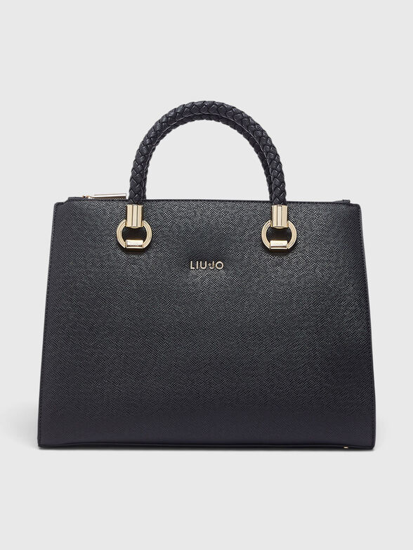 Large bag with saffiano-effect finish - 1
