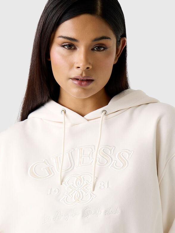 YAYOI sweatshirt with embroidered logo  - 4