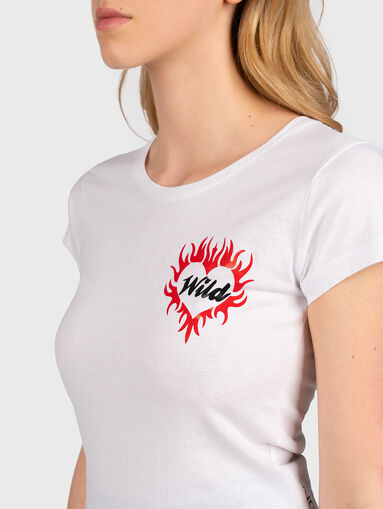 TSL035 cotton T-shirt with prints - 3