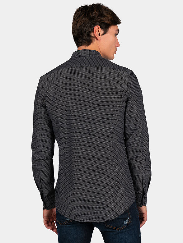 NAPOLI shirt with geometric print - 2