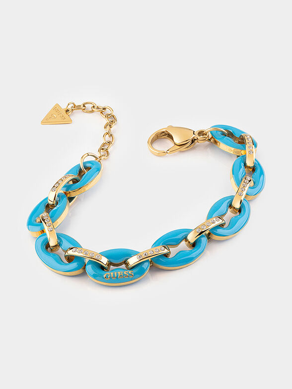 POP LINKS bracelet with blue accents - 1