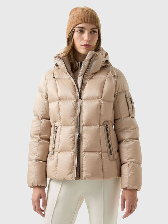 FELINE padded jacket with hood - 1