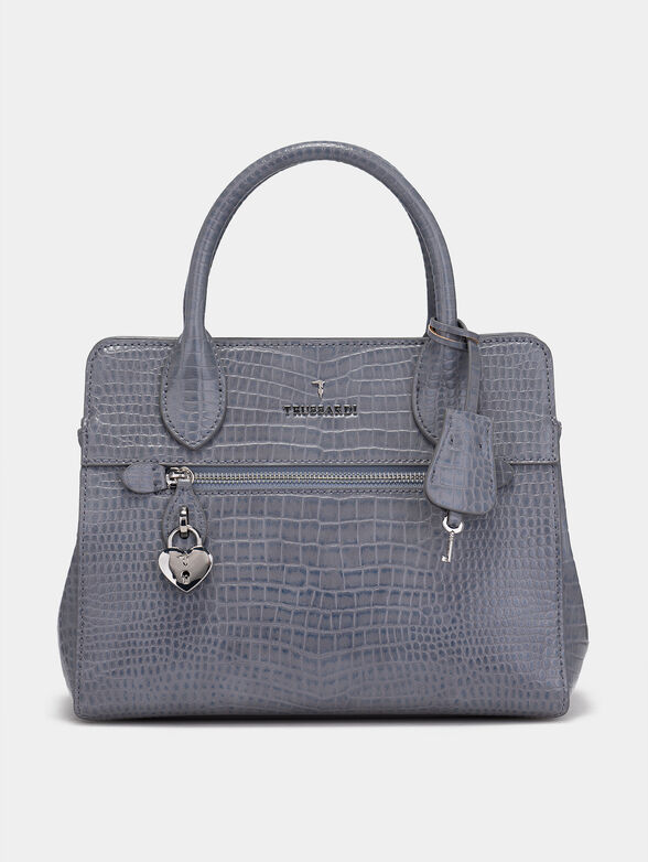 LILY Handbag with crocodile texture - 1