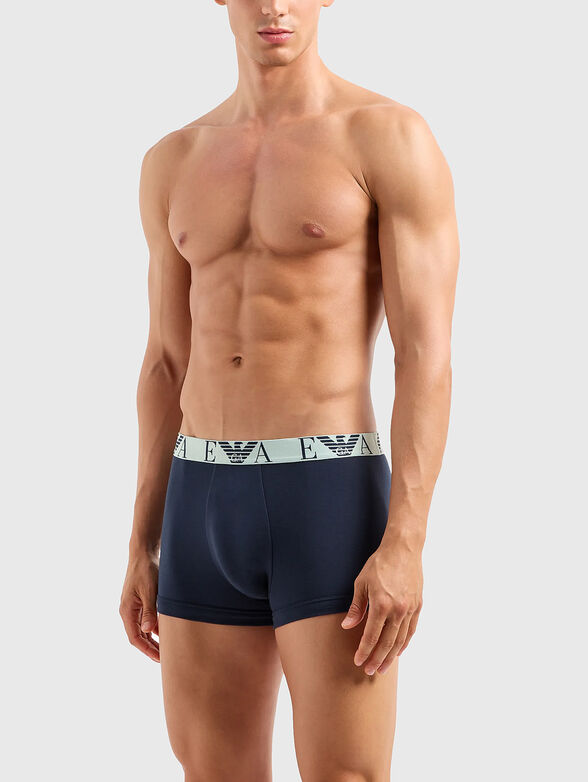 Set of three pairs of boxers with logo - 2