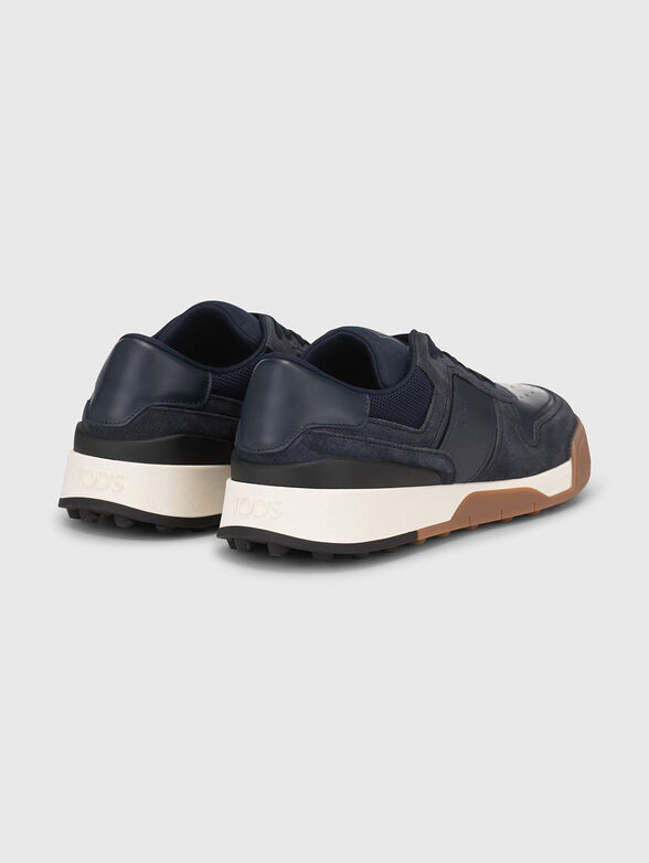Sneakers in dark blue color - 2