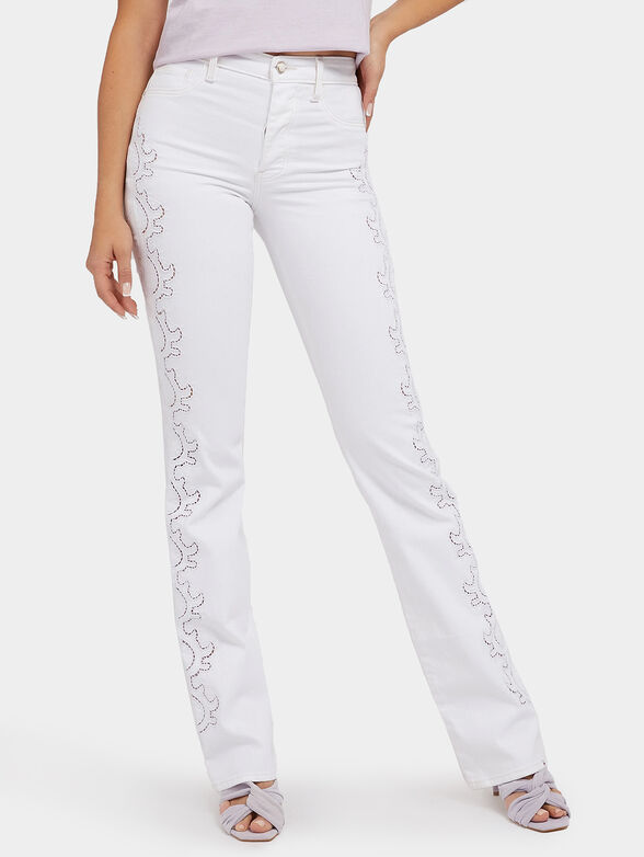 Jeans with embroidery - 1