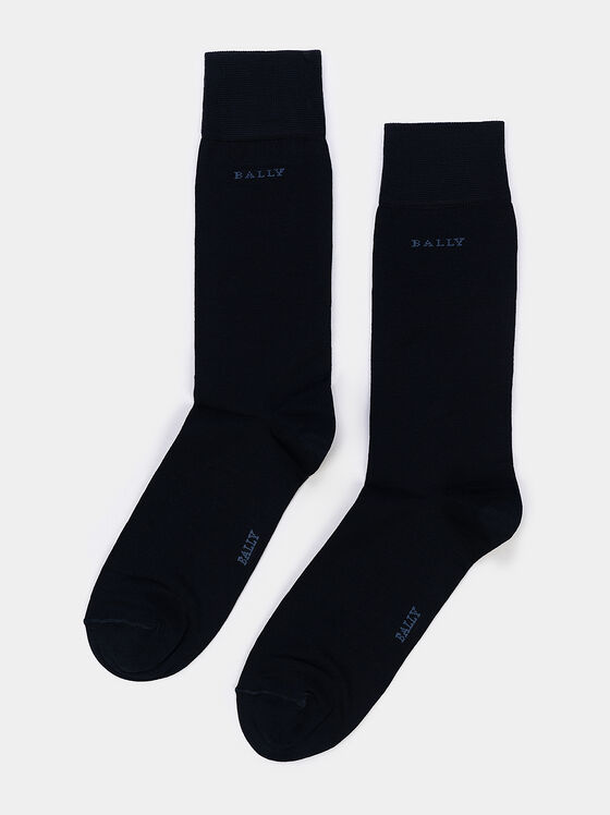 Socks with logo print - 1