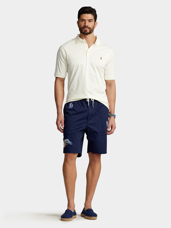 Polo shirt with logo accent - 1