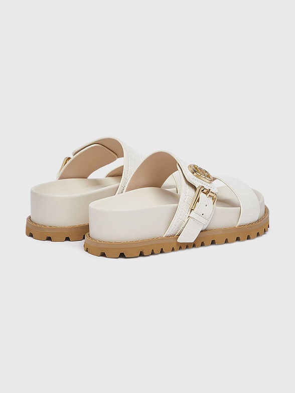 LIVIA 02 sandals with gold tone detail - 3
