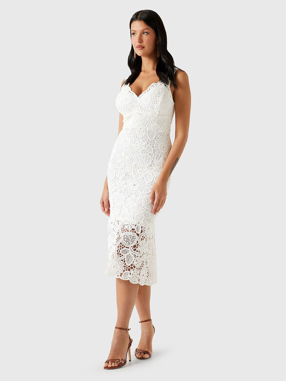 ROSALIA lace midi dress - 1