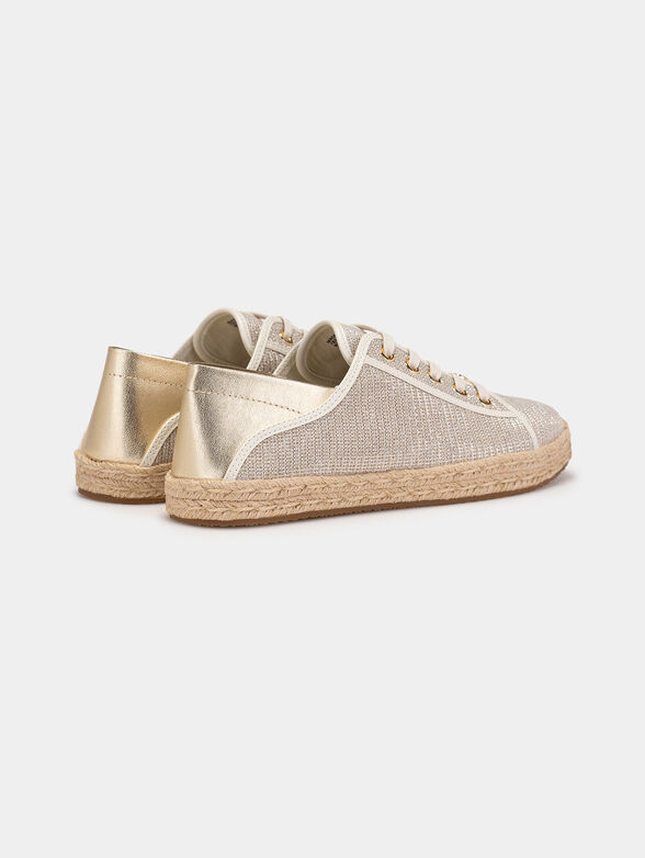 LIBBY espadrilles with golden accents - 3