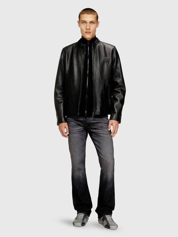 L-TAD-WRD leather jacket - 2