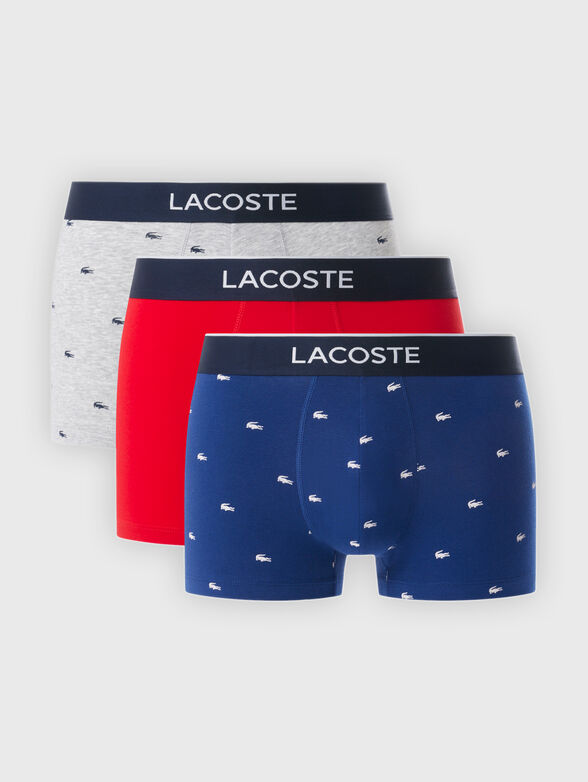 Set of three multicolored boxers - 1