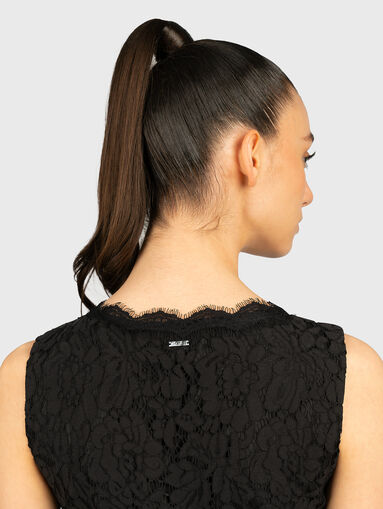 RANDA Black lace dress - 3