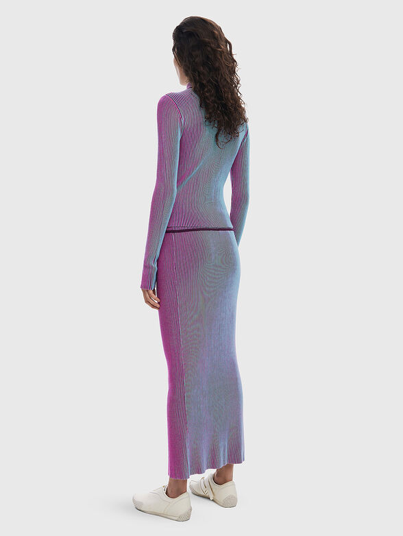 KALMAR ribbed maxi skirt - 2