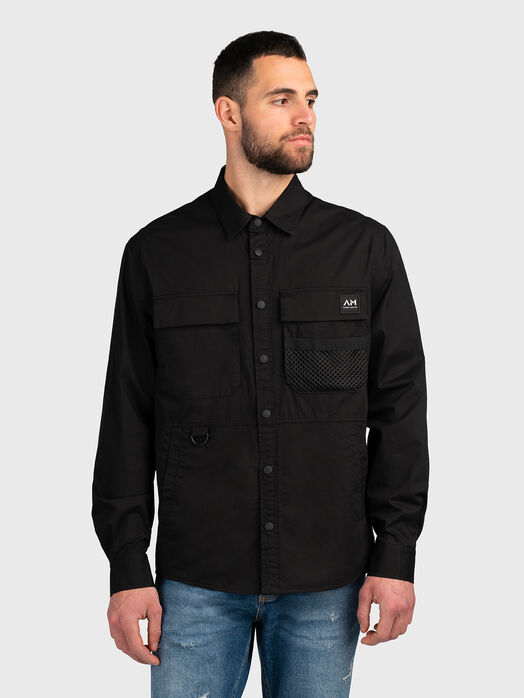 Cotton shirt in black brand ANTONY MORATO — Globalbrandsstore.com/en