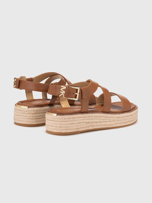 LYNN sandals in leather - 3