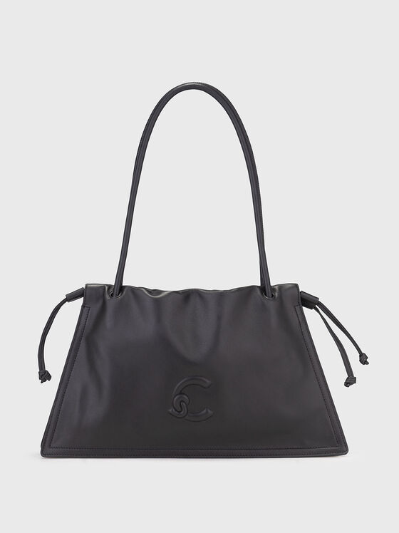 Leather bag with logo - 1