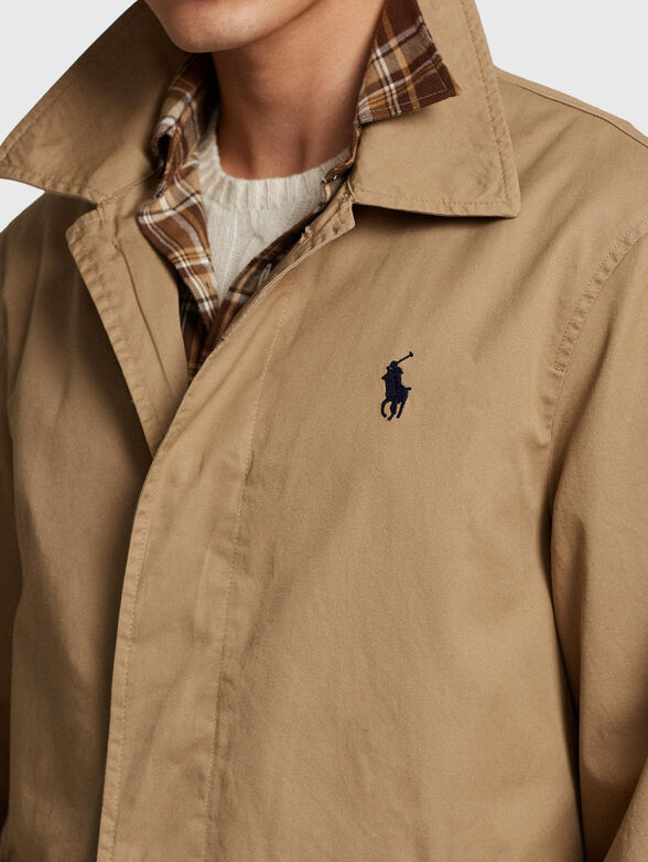 Beige walking coat - 4