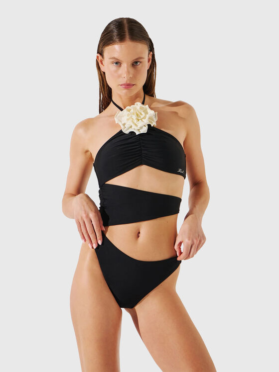 FLOWER full swimsuit with detail - 1
