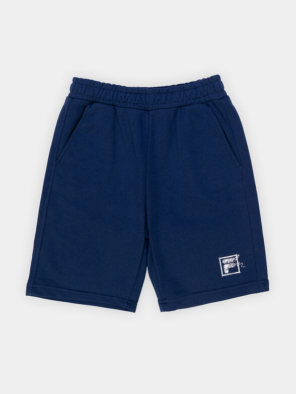 BROWNSVILLE sport shorts in blue color - 1