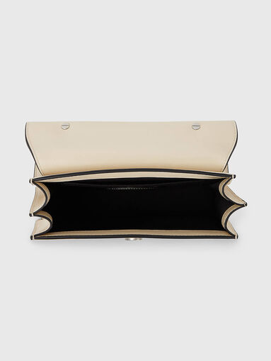 K/ARCHIVE FAN black leather bag - 5