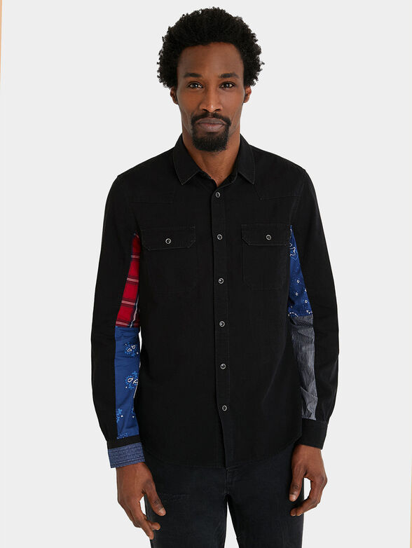 RUDOLF shirt with art details - 1